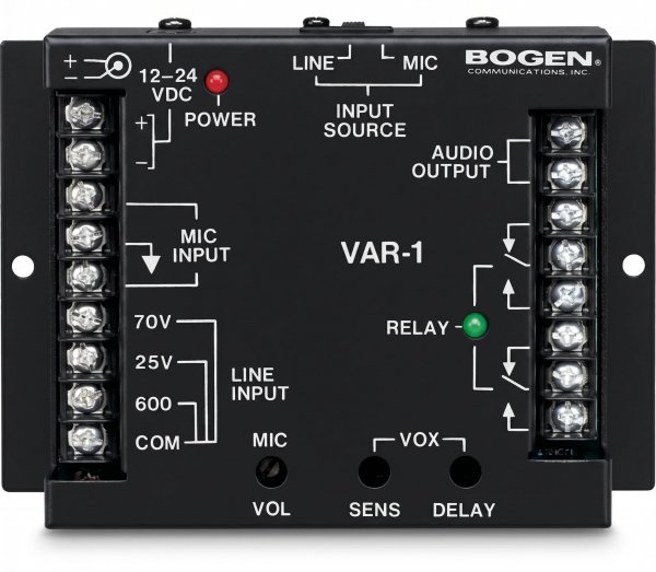 Bogen VAR1 Voice Activated Relay