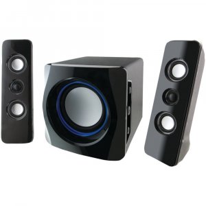iLive IHB23B Bluetooth 2.1 Ch. Home Music System w/LED Lights