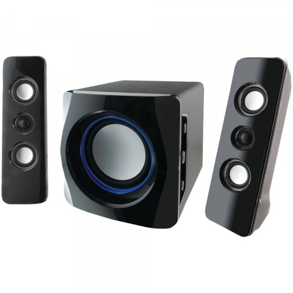 iLive IHB23B Bluetooth 2.1 Ch. Home Music System w/LED Lights