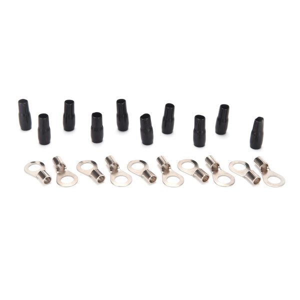 ORION RT8BORION Ring Terminal 8ga. 5/16 Hole  Black (10 pack)