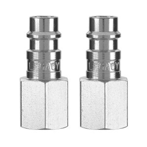 Flexzilla A53430FZ2PK Pro High Flow Plug 1/4" FNPT 1/4" Body 2-Pack