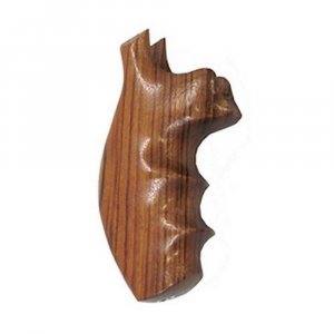 Hogue 19200 S&W K L Frame Round Butt Revolver Grip Finger Groove