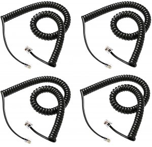 Comtrue Phone Cords for Landline, 2-Pack, Telephone Handset Cords