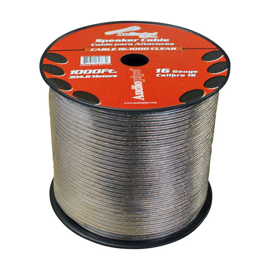 Audiopipe CABLE161000 1000 foot 16 Gauge Car Speaker Wire