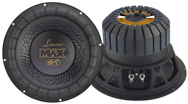 Lanzar MAX12D 1000 Watt High Output DVC Car Subwoofer