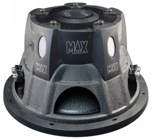 Lanzar MAXP124D 1600 Watt DVC Car Subwoofer Driver