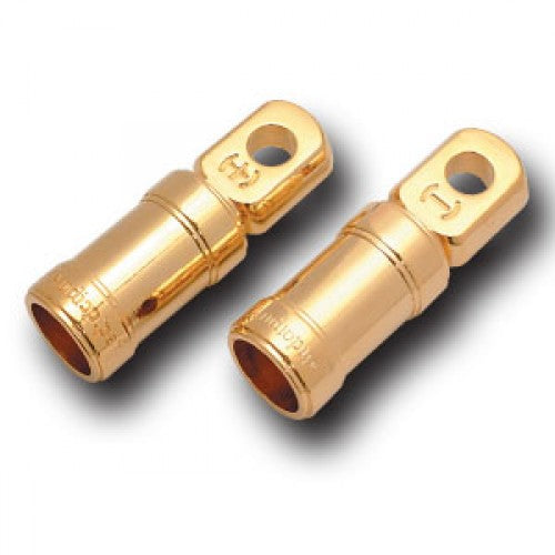 Audiopipe btc-1-8 Gold 8 Gauge Ring Terminal Wire Connector