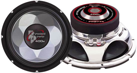 Pyramid PW1277X 12" 700 Watt Car Subwoofer