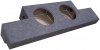 Q Power GMC102004 2x10 Wedge Ebox Subwoofer Box For GM CrewCab 04-08 image 2