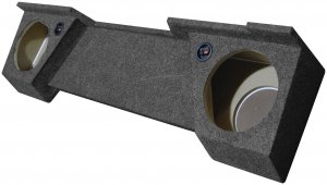 Q Power GMC102007HT  D-Fire Ebox Subwoofer Box For GM Ext Cab 2007-08