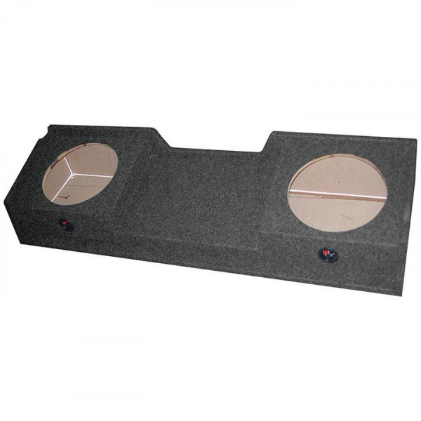 Q Power GMC10DF Dual 10" D-Fire Ebox Sub Box For 1999-06 GM Ext Cab