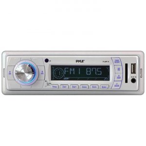 Pyle PLMR18 Marine Boat SD/MMC/USB Receiver 50 x 4 Watts