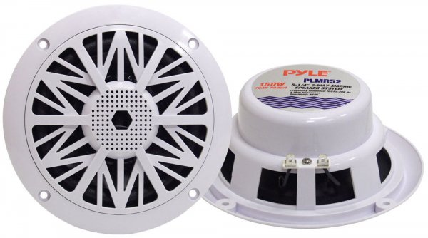 Pyle PLMR52 5.25" 2 Way 150 Watt Marine Boat Speakers (pair)
