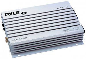 Pyle PLMRA200 2 Channel 400 Watt Marine Boat Amplifier
