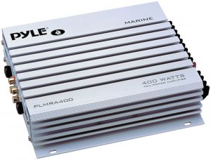 Pyle PLMRA400 4 Channel 400 Watt Marine Boat Amplifier