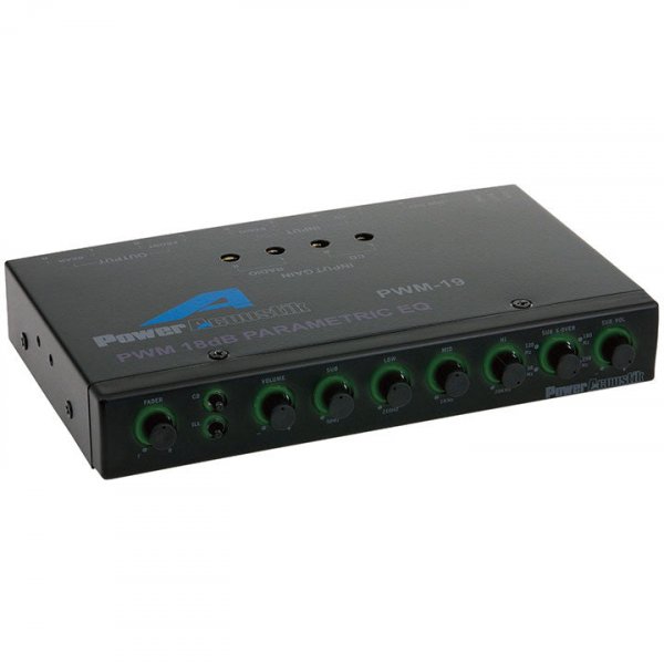 Power Acoustik PWM19 3 Band Parametric Car Equalizer