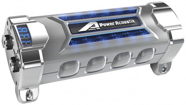 Power Acoustik PCX5F 5 Farad Digital Car Capacitor