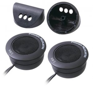 Power Acoustik NB2 3 Way Mount 200 Watt Car Tweeter