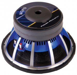 Power Acoustik MOFO122X 12" 2500 Watt 2 Ohm DVC Car Subwoofer