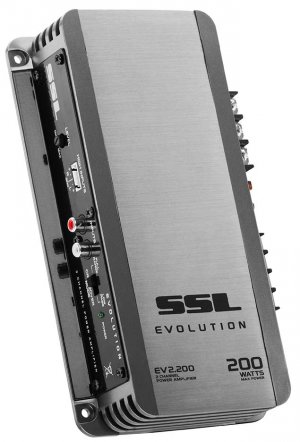 Sound Storm EV2200 200 Watt 2 Channel Evolution Car Amplifier