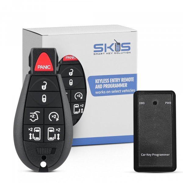 Keyless Entry Remote Compatible for Chrysler Town and Country Dodge Grand Caravan 2008 2009 2010 2011 2012 2013 2014 2015 2016 2017 2018 Car Keyless Entry Remote Control M3N5WY783X IYZ-C01C