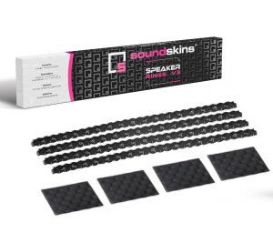 Soundskins SSK-RINGV3 Foam Speaker Ring Kit - (6) 1" High Rebound, Waterproof Acoustic Foam Strips and (4) Wave Reflection Pads