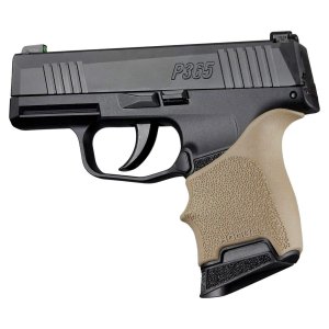 Hogue 18703 Handall Beavertail Grip Sleeve Sig Sauer P365 Flat Dark Earth
