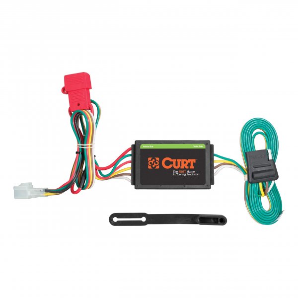 CURT 55370 Vehicle-Side Custom 4-Pin Trailer Wiring Harness for Select Subaru Forester, Legacy, Outback, B9 Tribeca, WRX