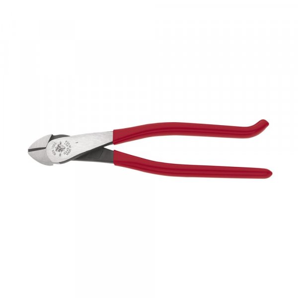 Klein Tools D248-9ST Diagonal Cutting Pliers, Made in USA, Ironworker's Diagonal Cutters with High Leverage Design, Works as Rebar Cutter and Rebar Bender, 9-Inch