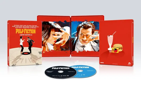 PULP FICTION (LIMITED EDITION STEELBOOK REPRINT) [4K UHD + BD]