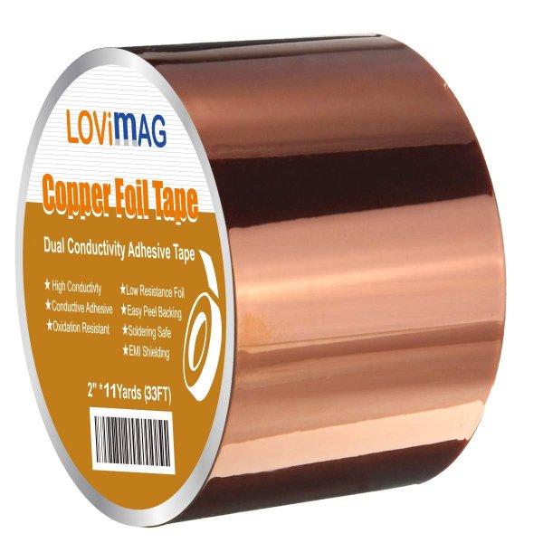 LOVIMAG Copper Foil Tape (2inch X 33 FT)
