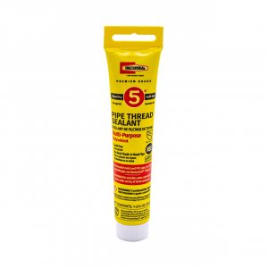 RectorSeal No. 5 25790 Pipe Thread Sealant, Lubricates & Protects Threads, Soft Setting, Slow Drying, & Permits Easy Breakout and Contains No Other Metals, 1.75 oz