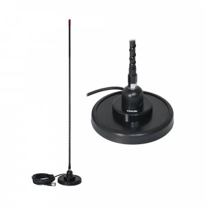 Tram 3-M-B-HC 5" Fiberglass Magnet-Mount CB Antenna Kit