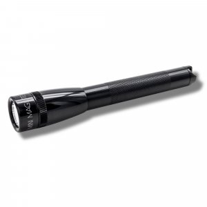 MagLite Mini MAG 2 AA LED Flashlight – 127 Lumens Compact Flashlight with Adjustable Beam, High/Low Modes, IPX4 Water-Resistant, Shock-Resistant Design, Alkaline Batteries Included (Combo Pack, Black)