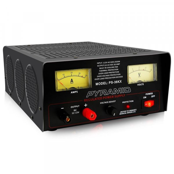 Pyramid PS36KX 35 AMP Fully Regulated Power Supply