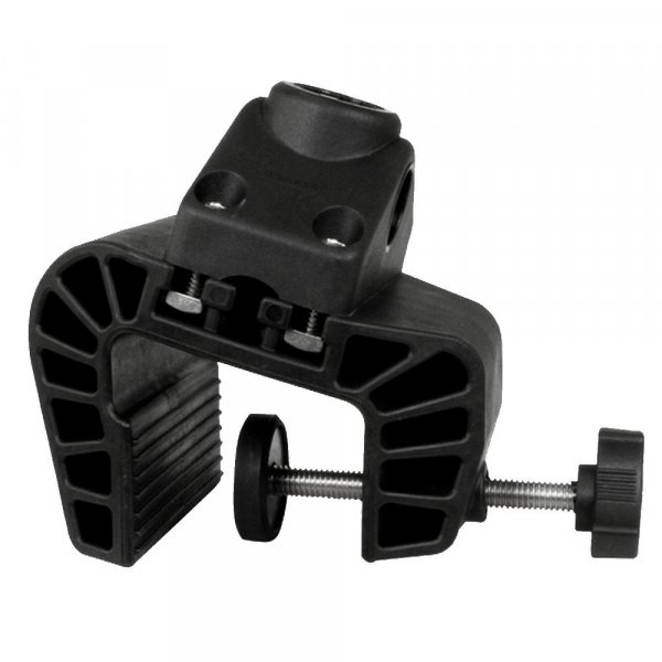 Scotty 0449 Portable Clamp SideDeck Mount, Black