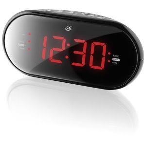 GPX C253B Dual Alarm Clock Radio