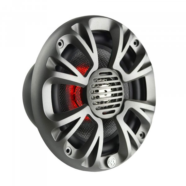Audiopipe APMPT830LD 8" 2-way Marine Speaker w/LED Lights 500W Max grills incl.