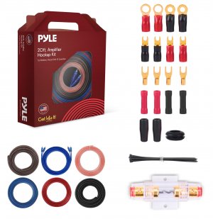 Pyle PLMRAKT8 Amplifier Wiring Kit 8 Gauge Pyle Marine