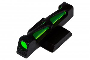 HIVIZ unisex adult HiViz KB2015 Kimber Interchangeable LITEWAVE Front Handgun Sight, Green, Red, and White, One Size US