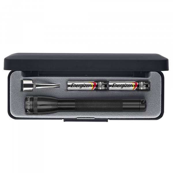 MAGLITE P32012 LED 2-Cell AAA Mini Flashlight, Black