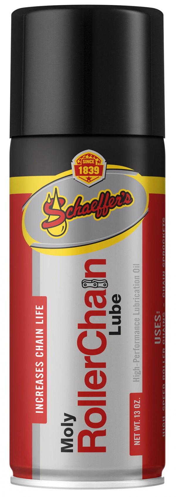 Schaeffer Manufacturing Co. 0227-011S Moly Roller Chain Lube, 13 oz. Aerosol Can