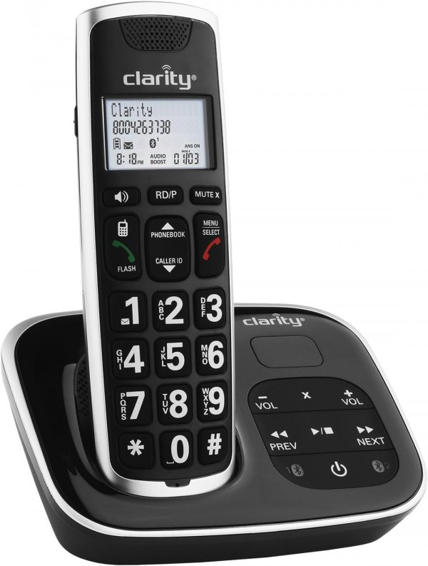 Clarity 59914.001 DECT 6.0 BT914 Bluetooth Cordless Phone w/ Answering Machine