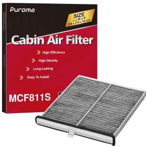 Puroma Cabin Air Filter Activated Carbon for CF11811 CPJ6X Mazda 3&6 CX-5