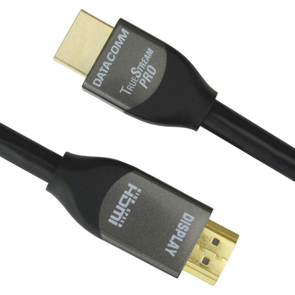 Datacomm Electronics 46-1815-BK TrueStream Pro 18 Gbps HDMI w/Ethernet (15')