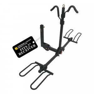 Stromberg Carlson Bike Carrier, Hitch Mount Bike Rack for Car, SUV, RV, Motorhome, Travel Trailer, 2-Bike Capacity, 2-Inch Receiver, BC-202 Model