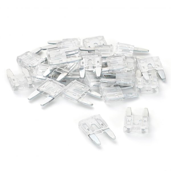 (25Pcs) 25 Amp Mini Car Fuses, 25A Automotive Fuses, Blade Fuse for Car/RV/Truck/SUV/Motorcycle/Boat
