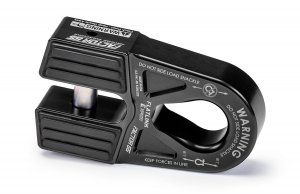 Factor 55 00080-04 Flatlink E (Expert) Replaces Conventional Winch Hook with a Stronger Shackle/D Ring Mount Maximum Load 16,000 lb Ultimate Failure Greater Than 40,000 lb – Black