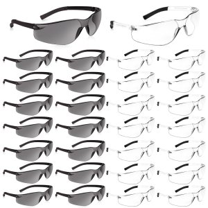 Salfboy 30pack Safety Glasses Bulk for Men Women, Ansi Z87.1 Eye Protection
