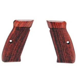Hogue 75811 Cz75 Cz85 Cocobolo Checkered Wood Grips